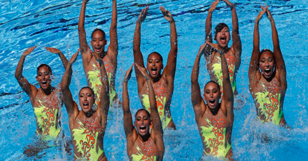 Hablemos de azúcar - México quedó en octavo lugar en nado sincronizado en Budapest